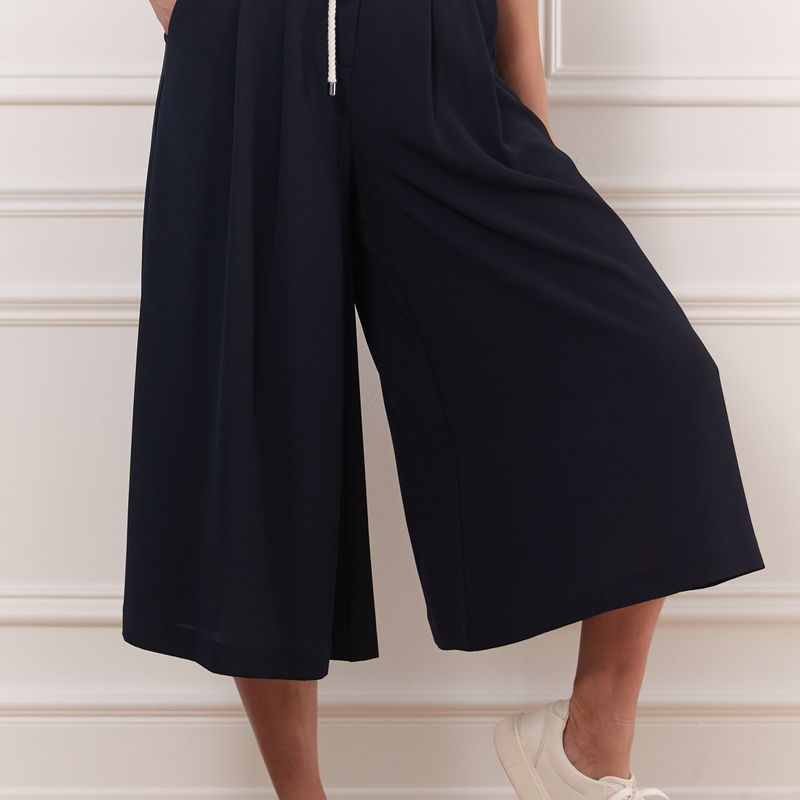 Soft Crinkle Gaucho Pant