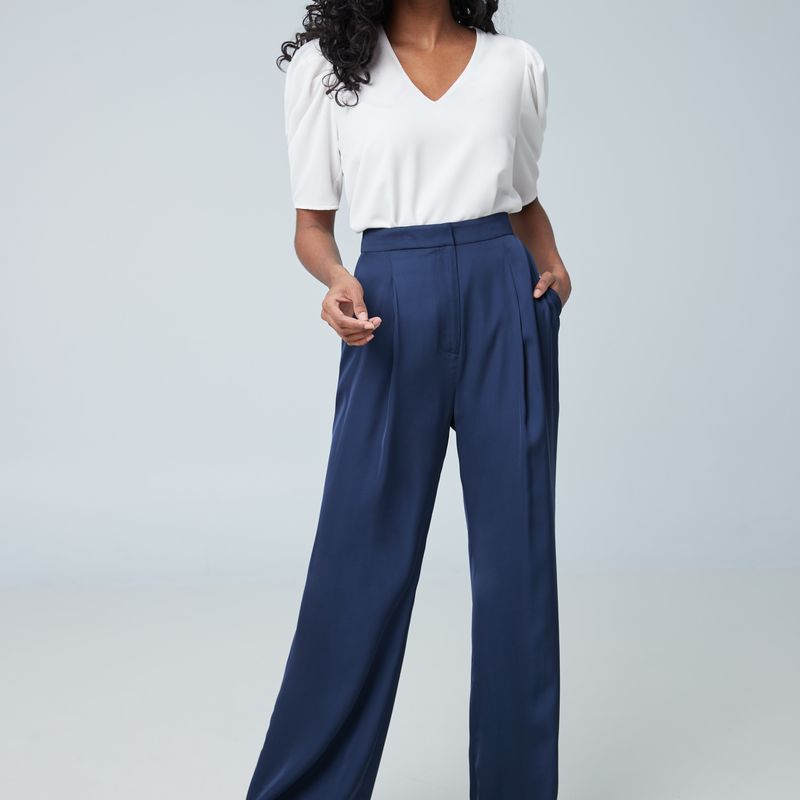 Blouse manches courtes gigots