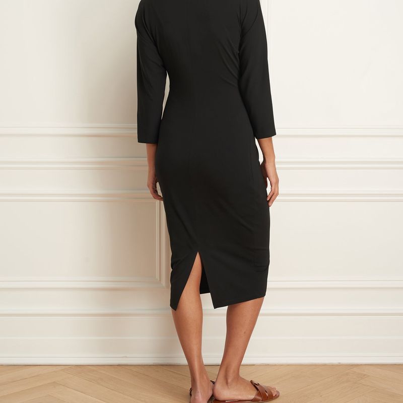 Robe à manches raglan et à nœuds