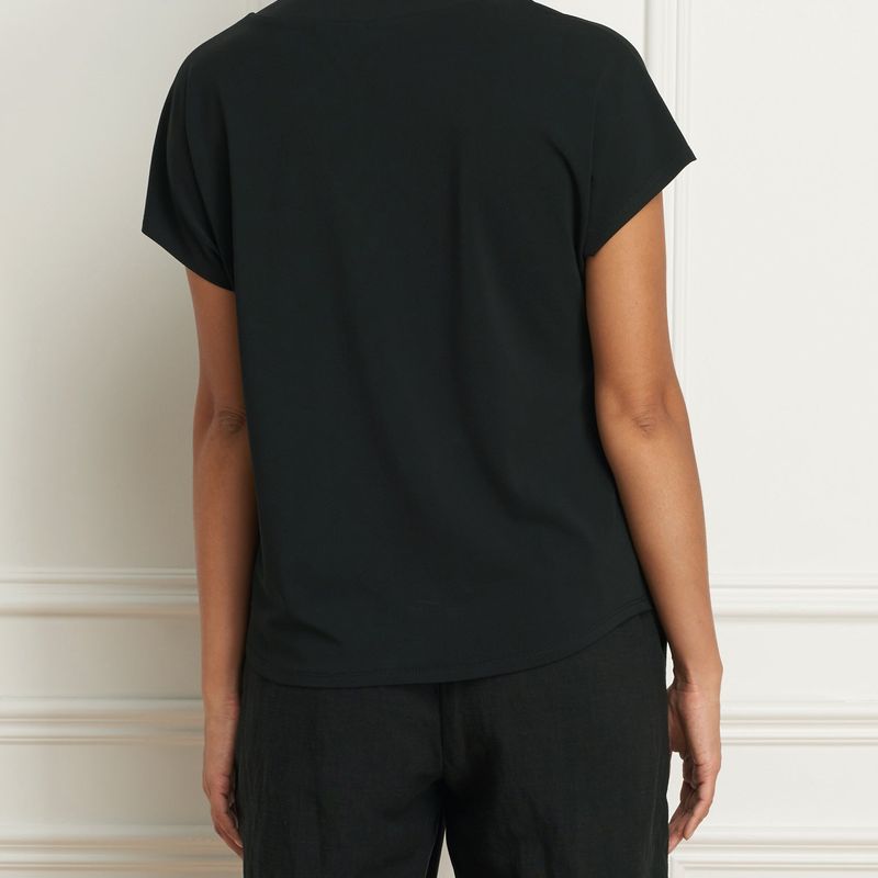 Haut Matte jersey encolure en V