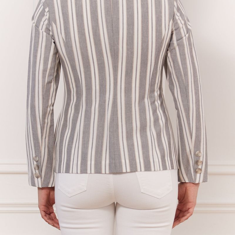 Linen Stripe Jacket