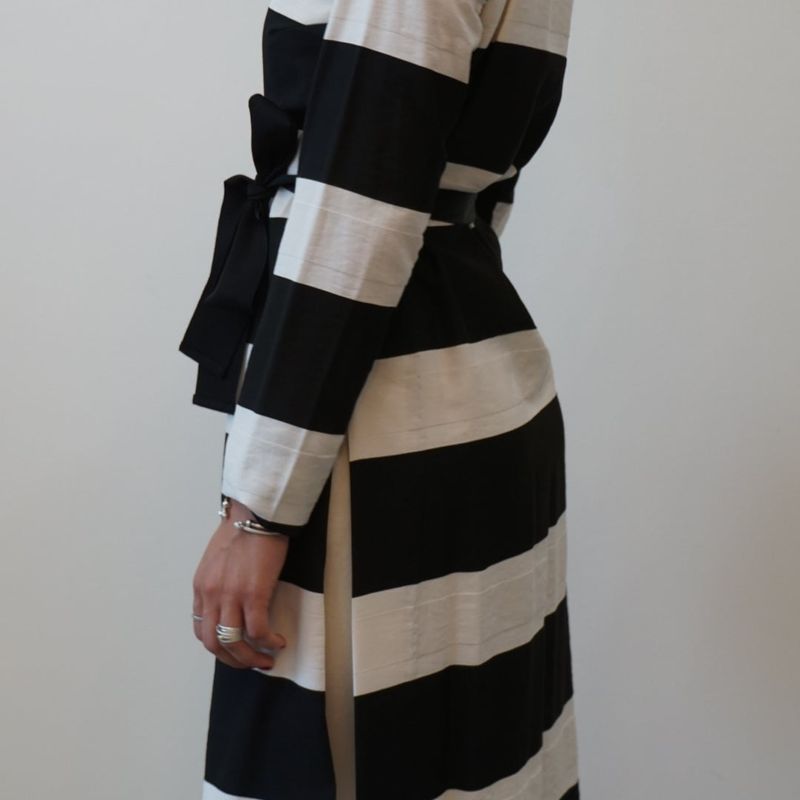 Long Jacket With Belt
