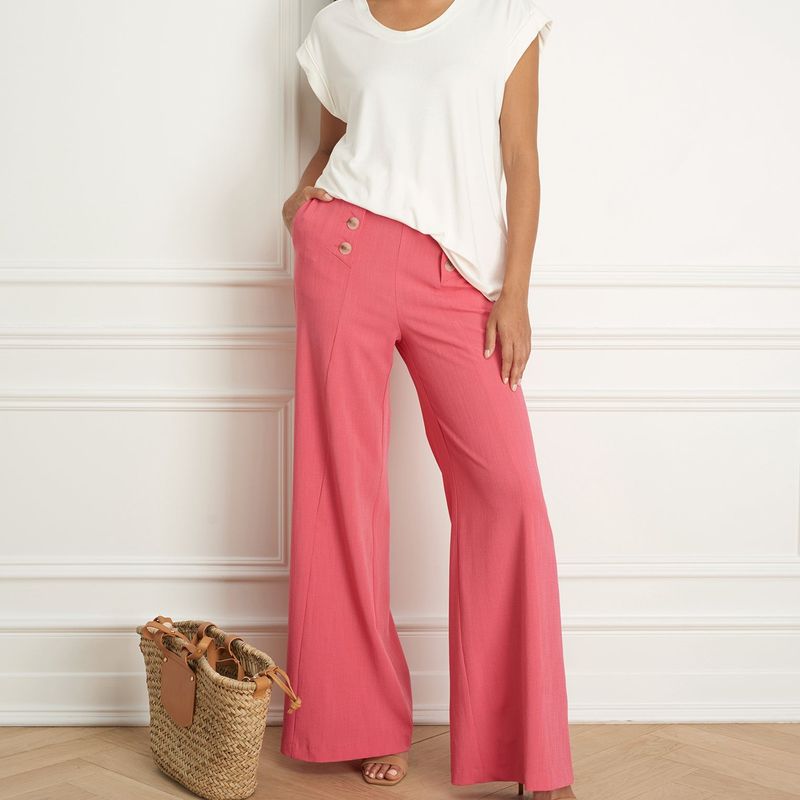Short sleeve crew neck top