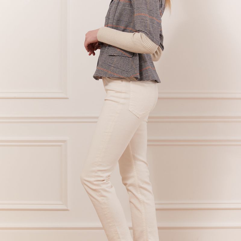 Veston avec manche tricot