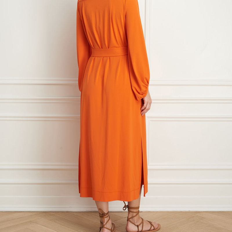 Maxi Dress with billowy sleeves