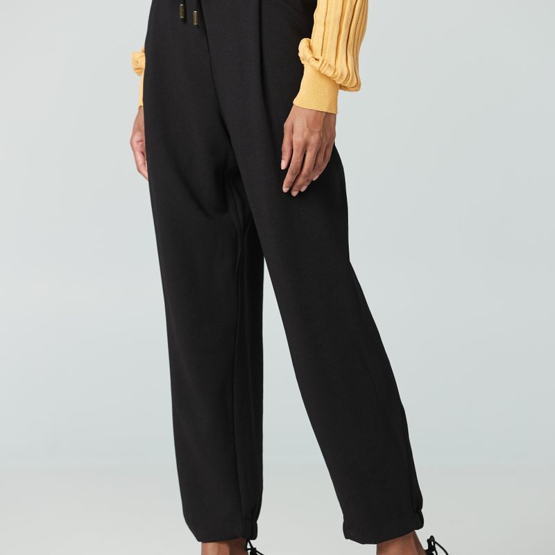 Jogger chic taille élastique