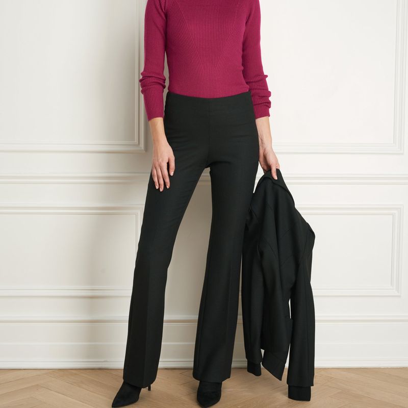 Pantalon à jambe droite