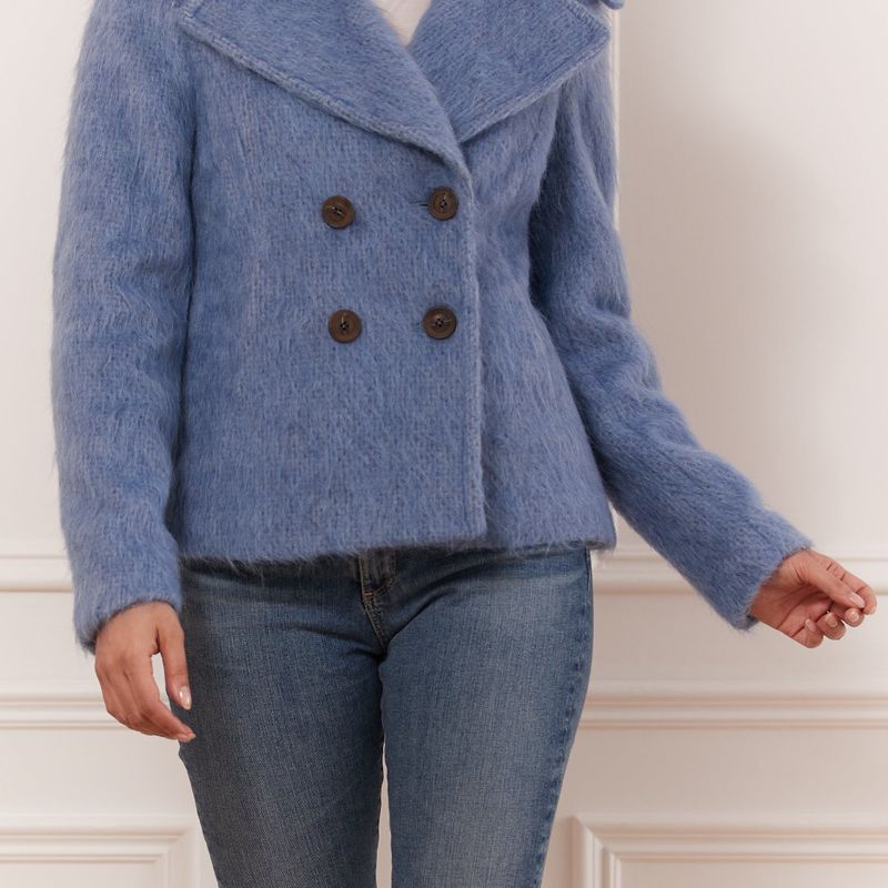 Manteau court cocoon