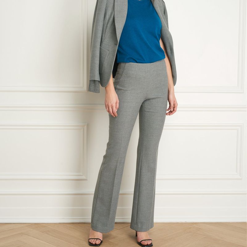 Pantalon à jambe droite