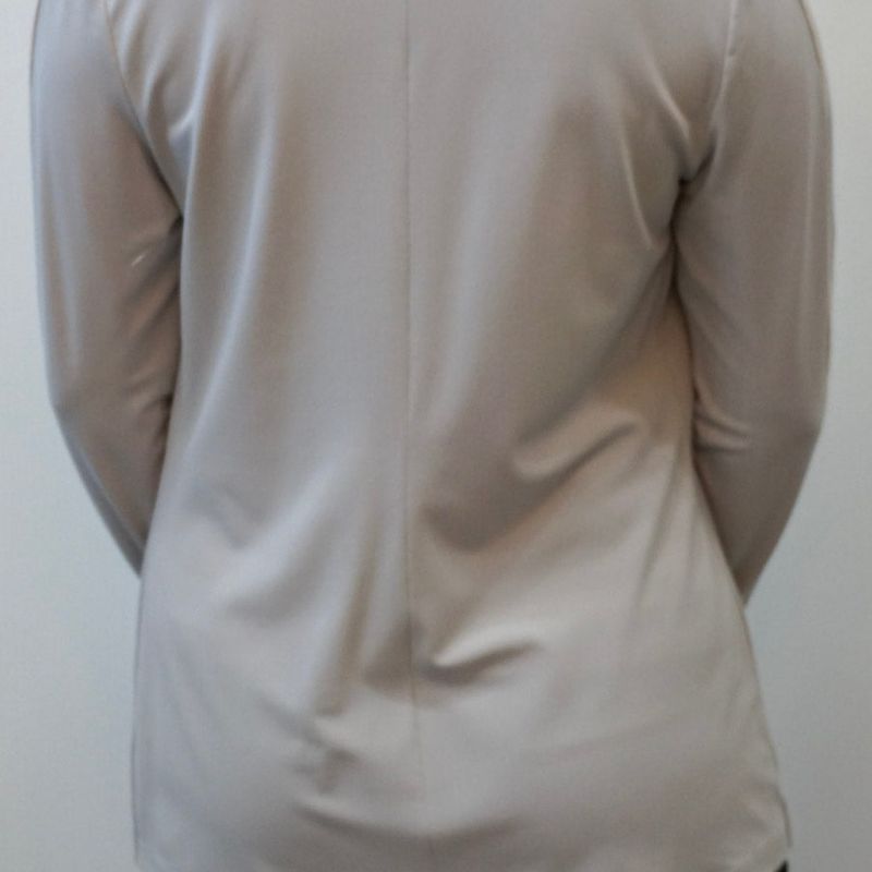 Open Jacket With Piping
