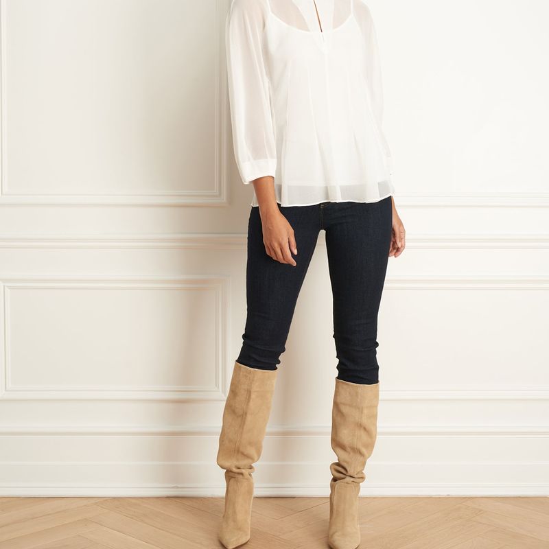 blouse manches 3/4