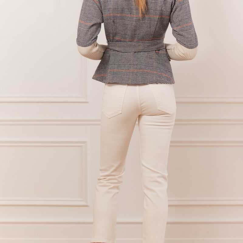 Veston avec manche tricot