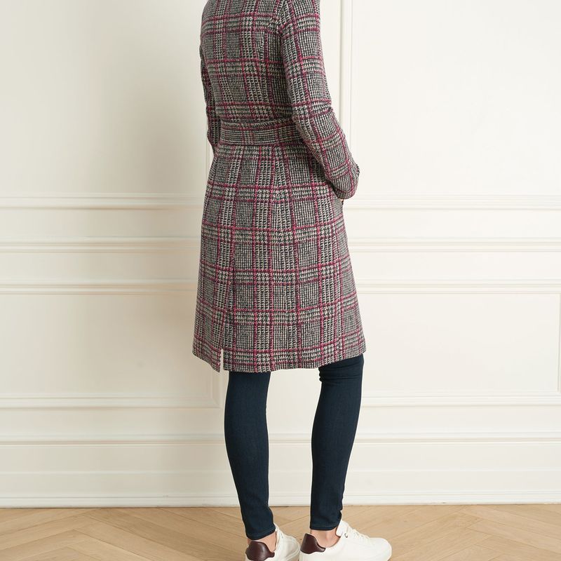 Plaid Long Coat