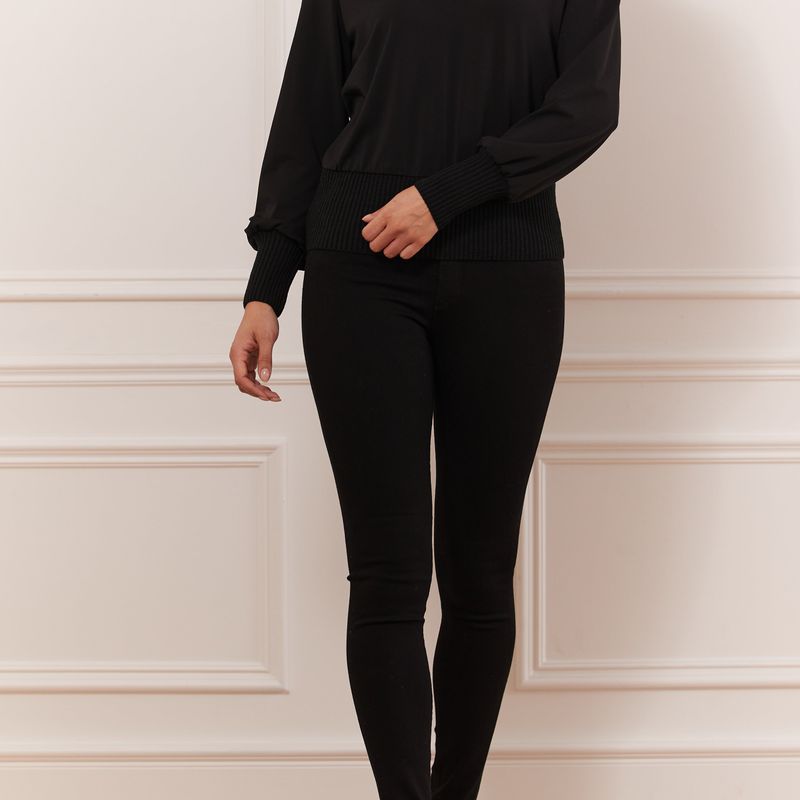 Haut manche longue et tricot