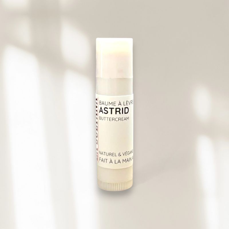 Baume à lèvres naturel ASTRID crème au beurre