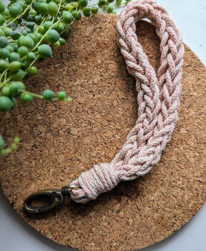 Porte-clé fait au crochet