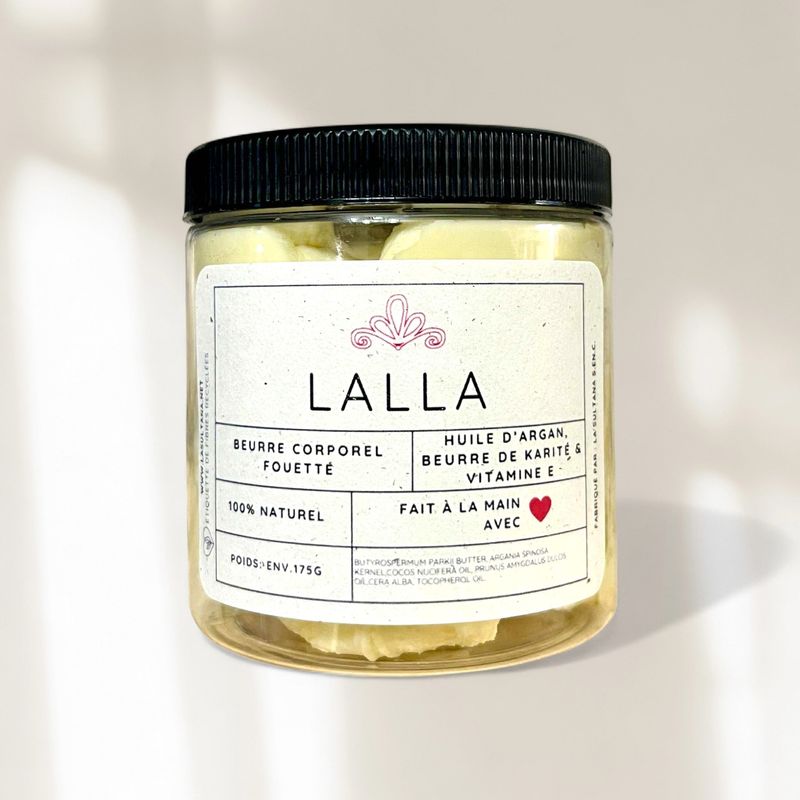 Beurre corporel fouetté LALLA argan et karité