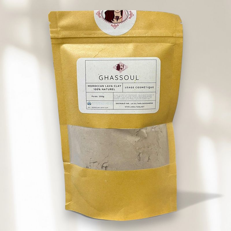 Ghassoul argile marocaine cosmétique