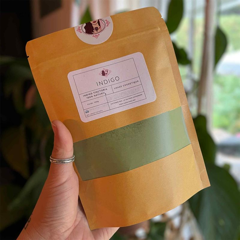 Indigo pour cheveux Indigofera tinctoria