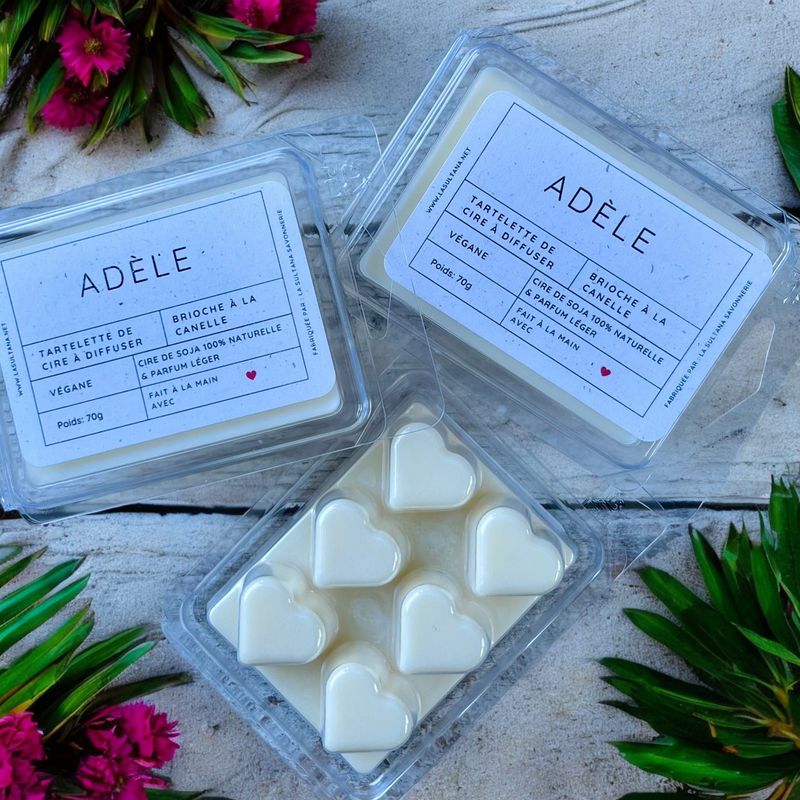 Fondant de cire ADÈLE brioche à la cannelle