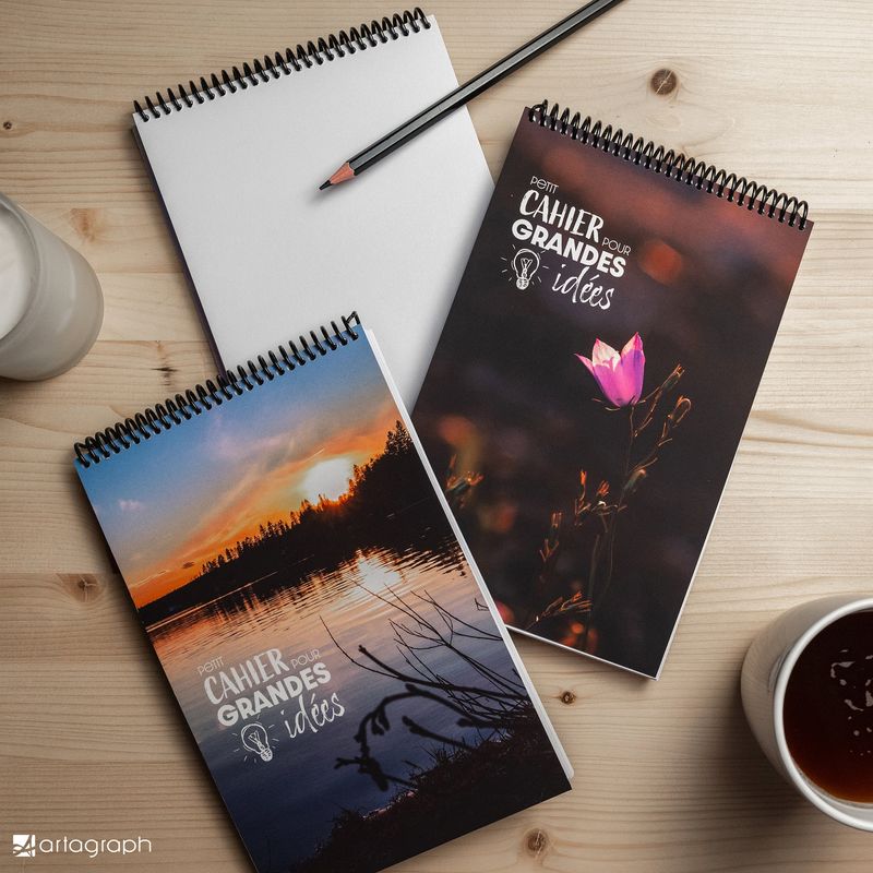 Cahier de notes CAMPANULE & LAC