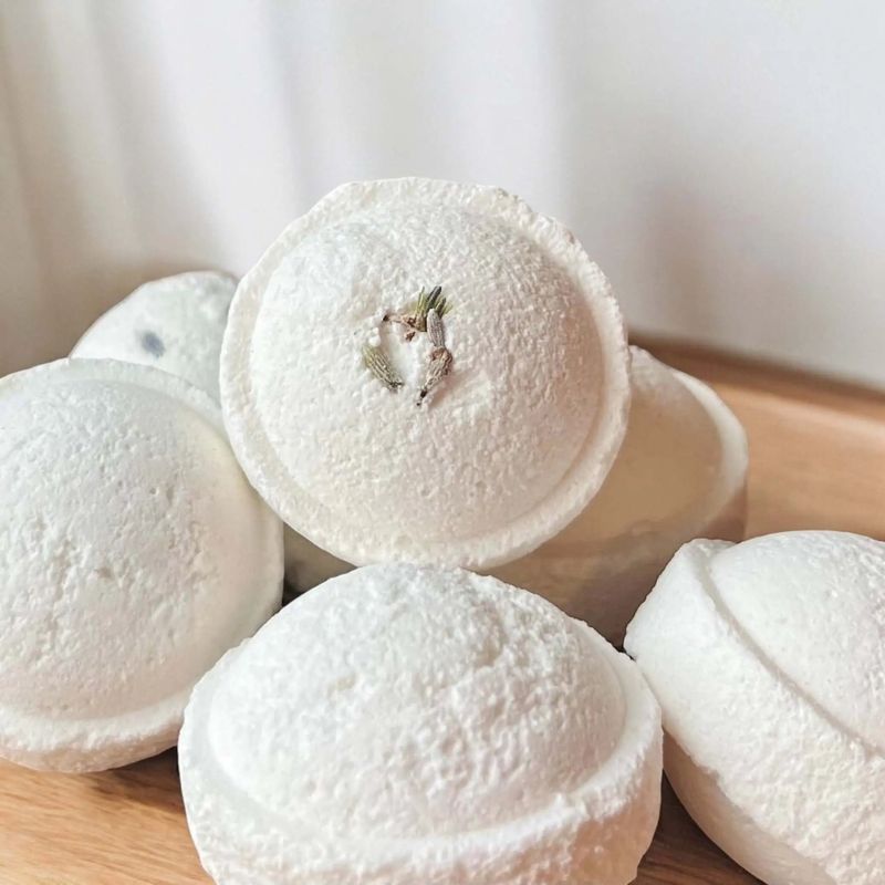 Bombes de bain IMPARFAITES à la lavande