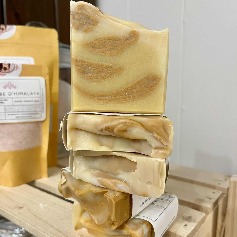 Lot de 5 savons Joy aux agrumes, bergamote et cassie