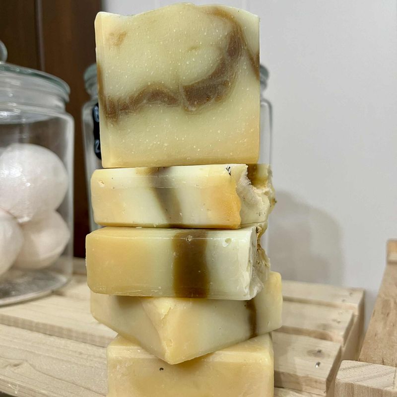 Lot de 5 savons au lait de coco ВAHECCA lime et eucalyptus