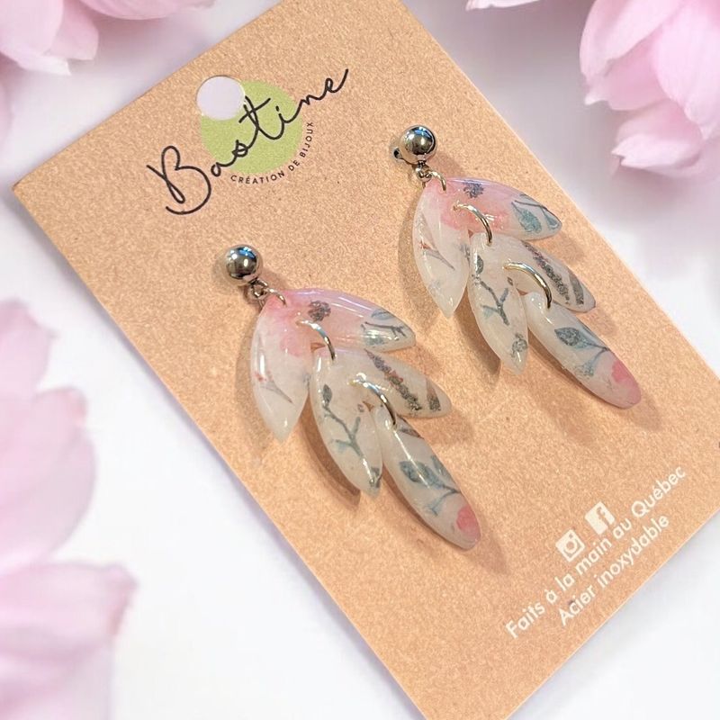 Boucles d'oreilles DAHLIA