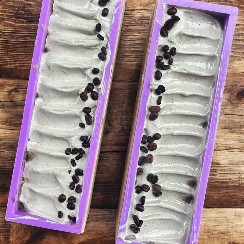 Savon exfoliant au café KAELAN mocha et vanille
