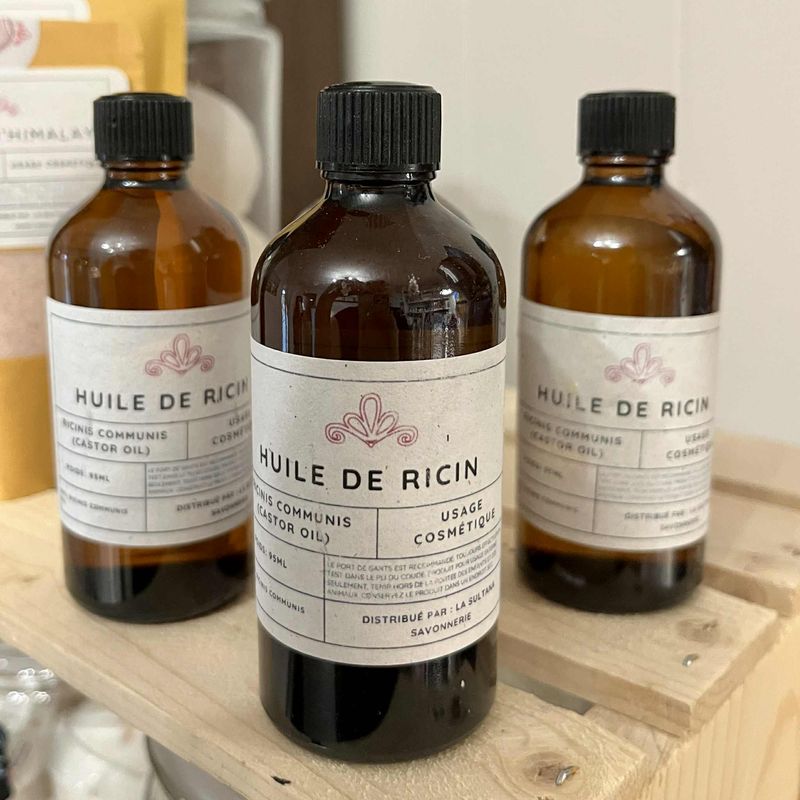 Demo huile de ricin (castor)