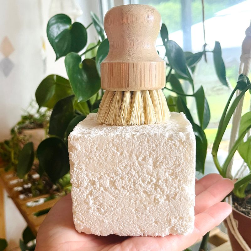 Bloc de cake à vaisselle et savon tout-usage naturel