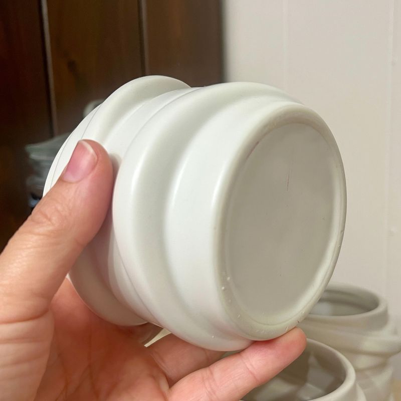 Pot pour chandelle ou plante en céramique