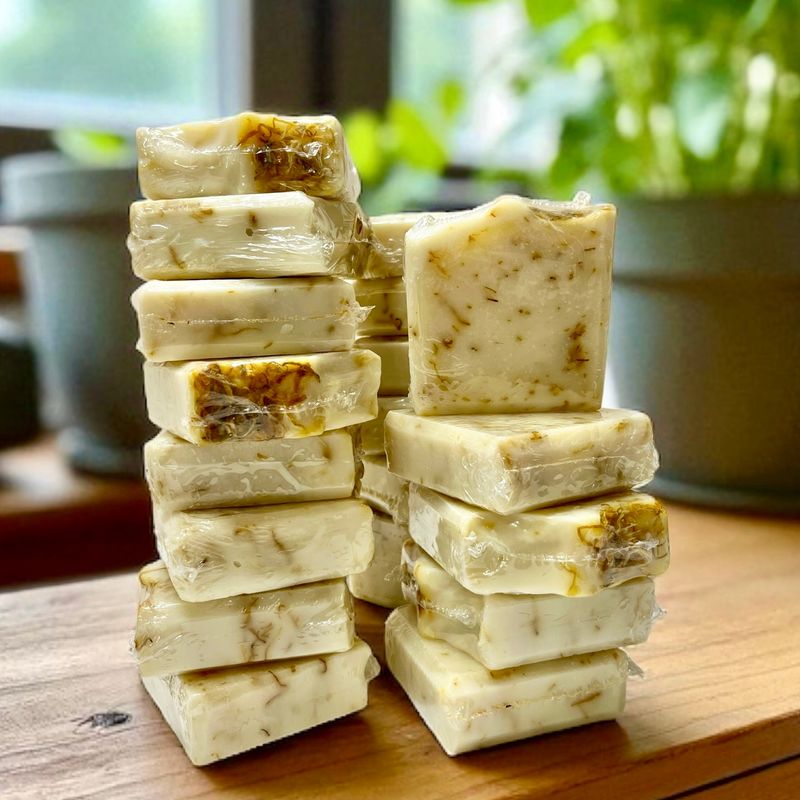 1 KG de savon DAISY à l'aloe vera et calendula