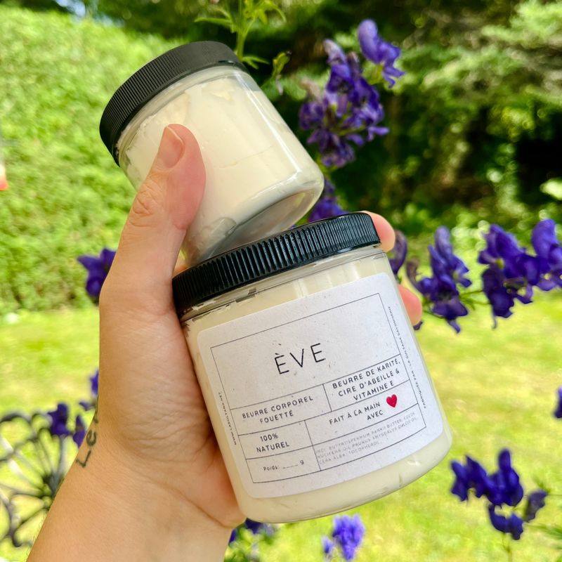 Beurre corporel fouetté ÈVE au karité