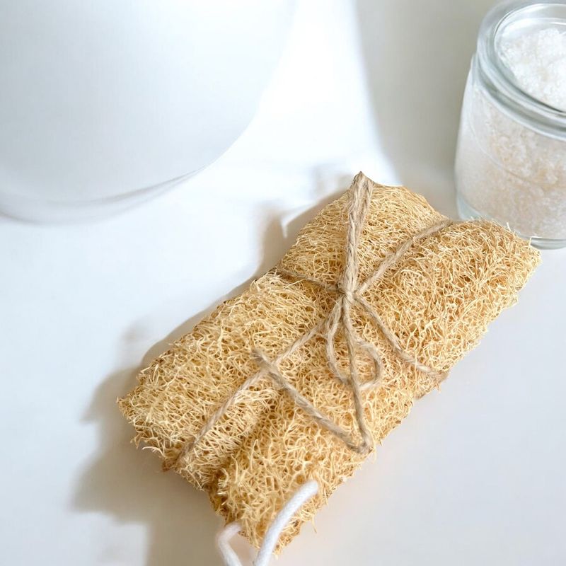 Petite éponge Loofah naturelle