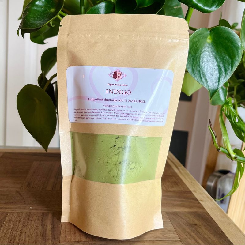 Indigo pour cheveux Indigofera tinctoria