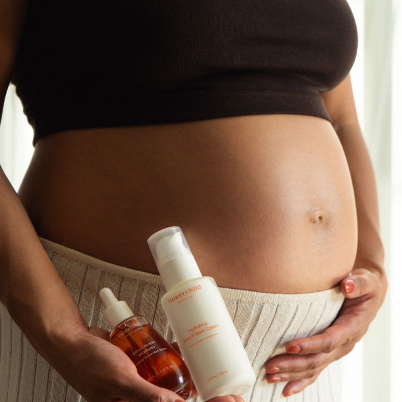 Ensemble de soins vergetures