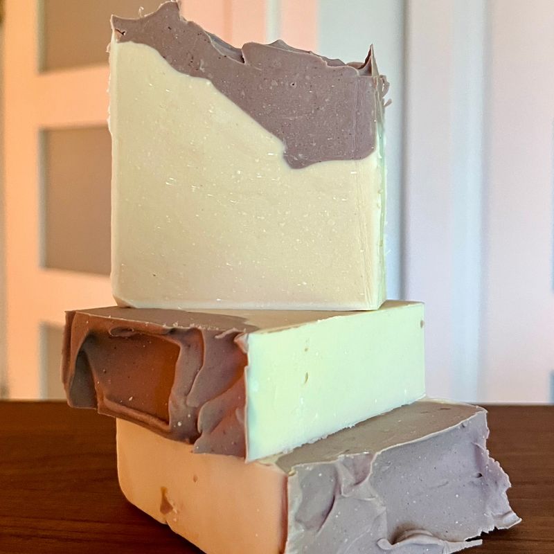 Savon au lait de coco GRACE  argile brésilienne