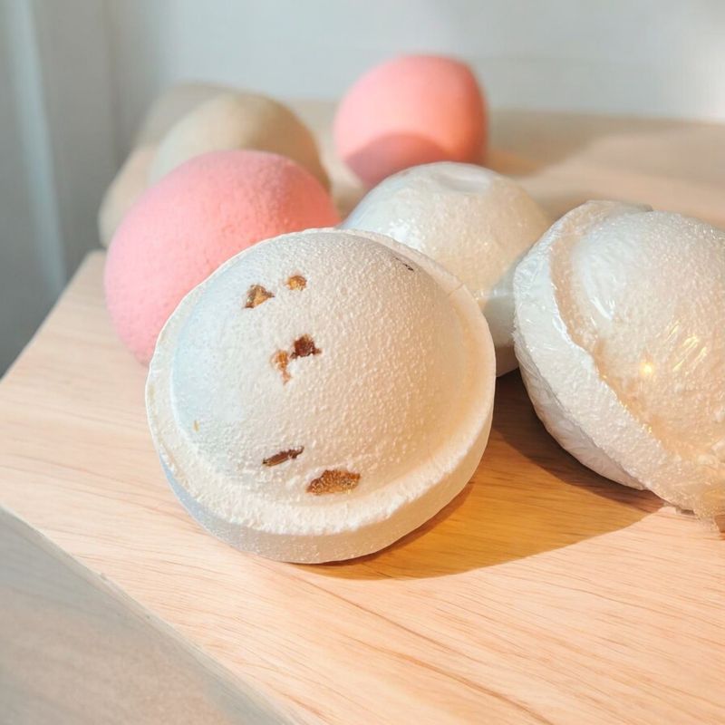 Bombe de bain CATHERINE orange & lavande