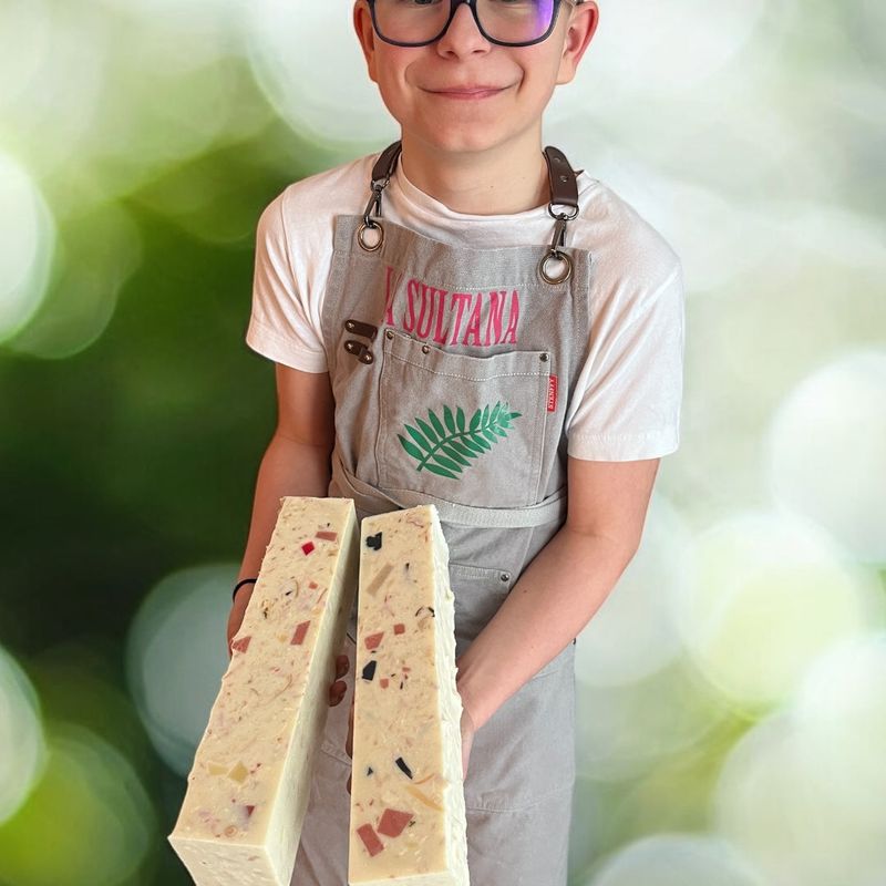 1 KG de savon naturel FOU DU ROI