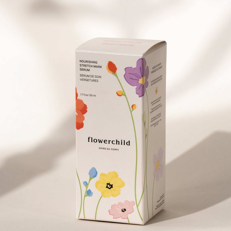 Sérum de soin pour les vergetures