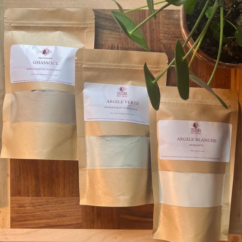 Ghassoul argile marocaine cosmétique