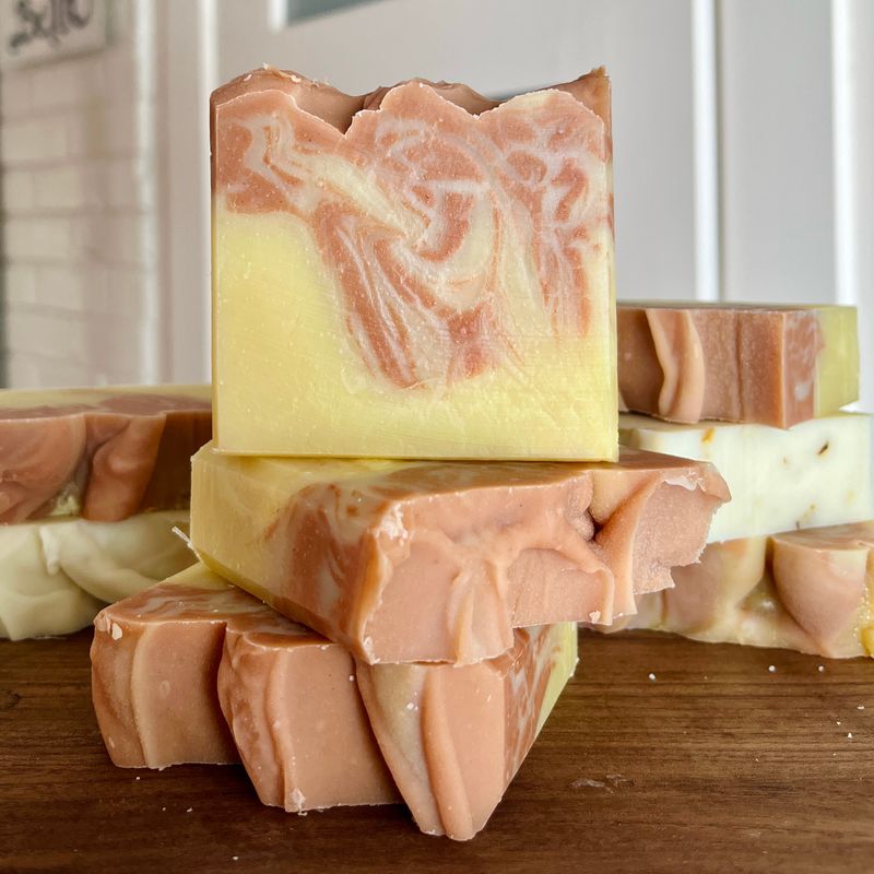 Savon à l'argile rouge ULRICK aloe & pamplemousse