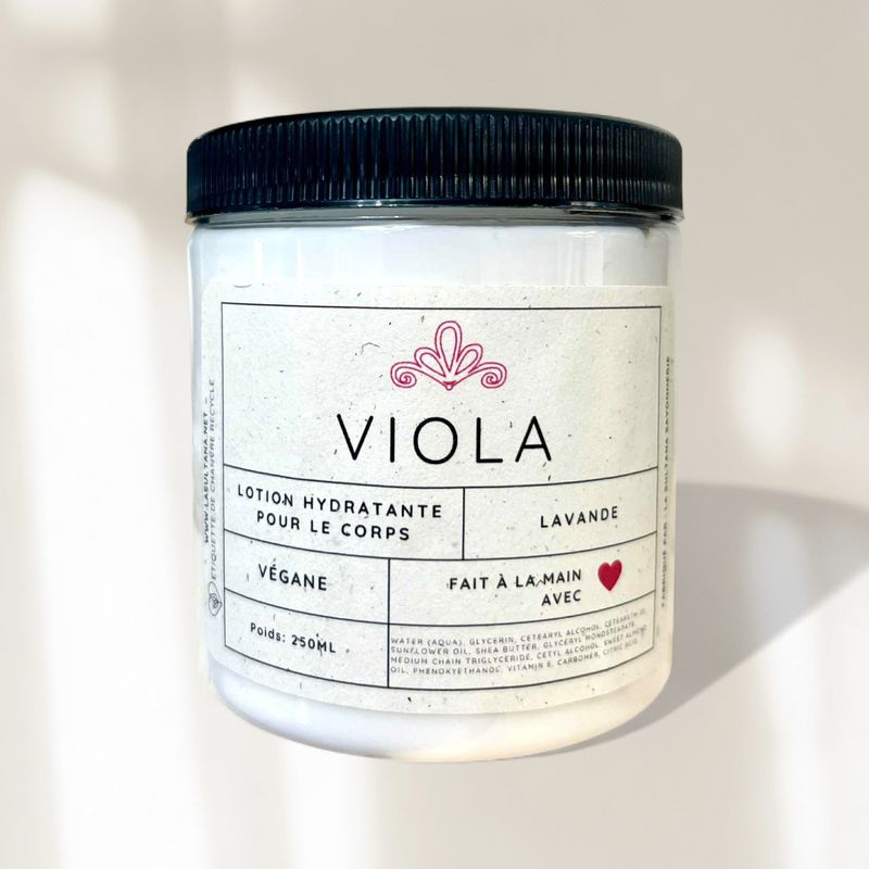 Lotion hydratante VIOLA lavande
