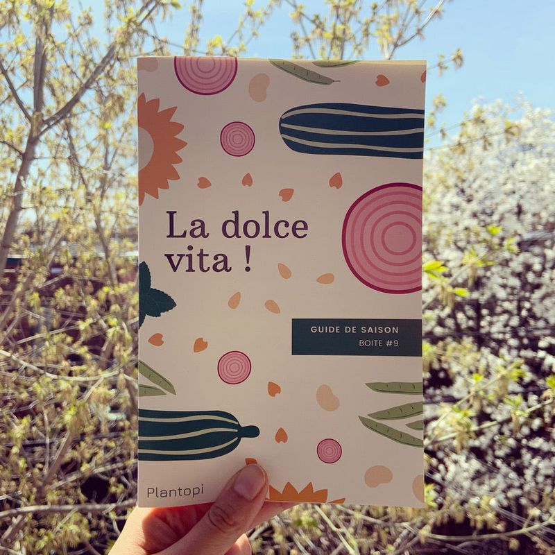 Coffret de jardinage "La dolce vita!" : Potager de légumes italiens