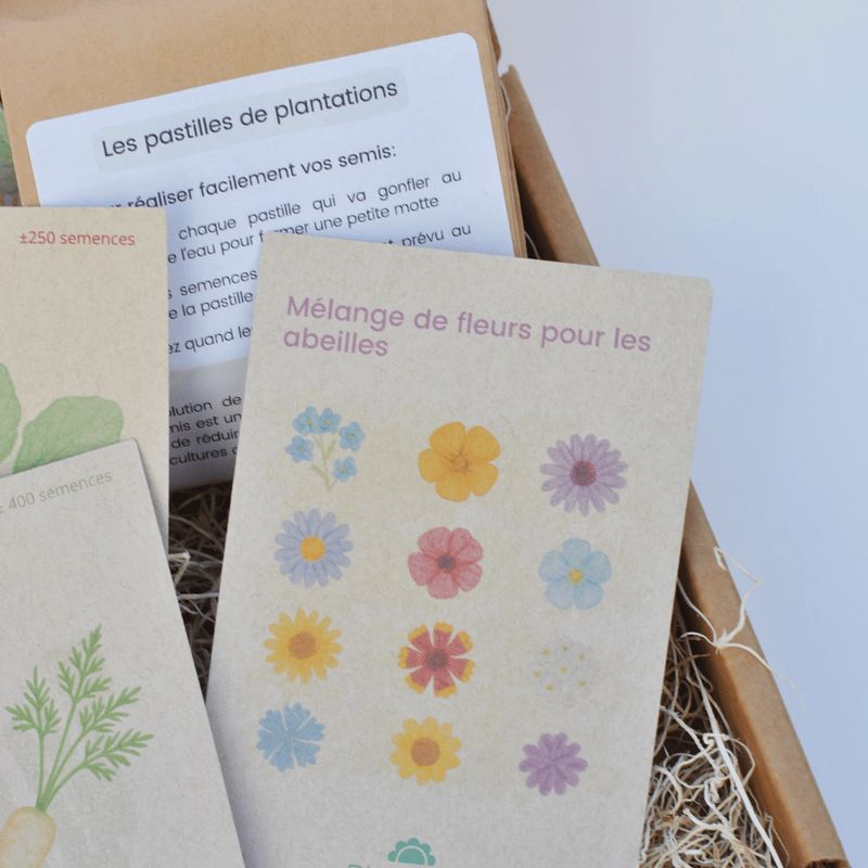 Coffret de jardinage "Salutations au soleil"