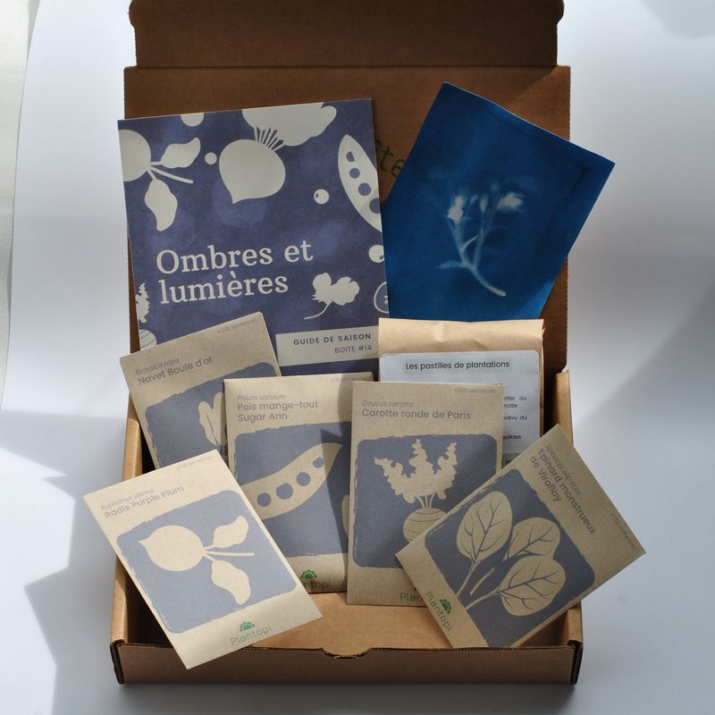 Coffret de jardinage "Ombres et lumières"