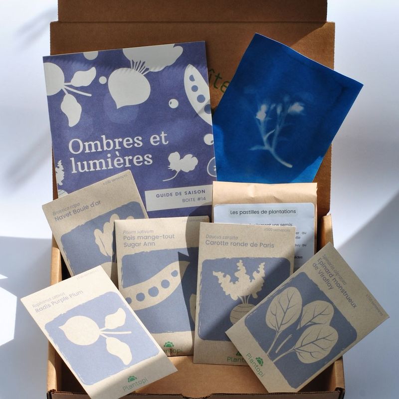 Coffret de jardinage "Ombres et lumières"