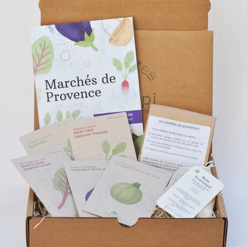 Coffret de jardinage "Marchés de Provence"